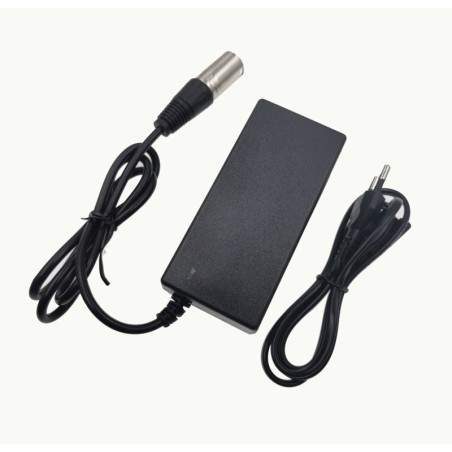 Nabíjačka pre elektrickú kolobežku alebo bicykel 54,6V 2A, 3A, 4A a 5A - 48V - XLR konektor  - 1 Vhodná pre 48V elektrické kolob