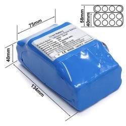 Externt extra batteri 36v 6400mah för elscooter eller elcykel  - 2 Externt extra batteri 36v 6400mah för elscooter eller elcykel