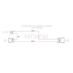 Serijski priključni kabel za vanjsku bateriju kompatibilnu sa skuterom, električnim biciklom ili sličnim  - 2 Serijski priključn