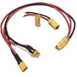 Preklopni priključni kabel za zunanjo baterijo, združljiv s skuterjem, električnim kolesom ali podobnim  - 1 Preklopni priključn