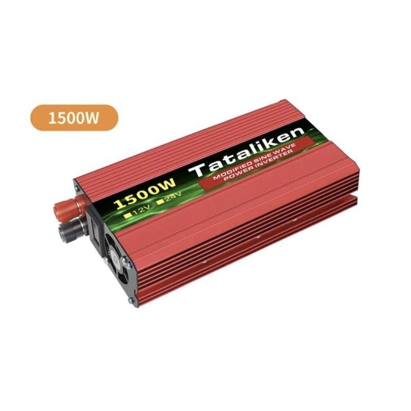 Inverter 12 V-ról 220 V-ra robogó vagy elektromos kerékpár töltéséhez lakóautóban / lakóautóban  - 3 Inverter 12 V-ról 220 V-ra 