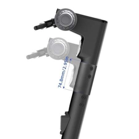 Verlenger om de stuurhoogte te vergroten op de Ninebot Max G30, G2, G65 of vergelijkbaar. Segway - Ninebot - 1 Verlenger om de s