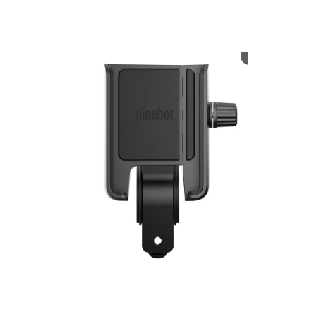 Suporte para telemóvel Ninebot original compatível com guiadores de 18 mm a 36 mm de diâmetro.  - 1 Suporte para telemóvel Nineb