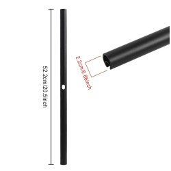 52cm prodloužená řídítka pro Xiaomi, Ninebot nebo podobné elektrické koloběžky.  - 1 52cm prodloužená řídítka pro Xiaomi, Ninebo