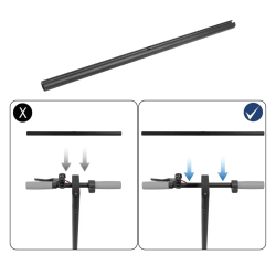 52 cm forlenget styre for Xiaomi, Ninebot eller lignende elektriske sparkesykler.  - 2 52 cm forlenget styre for Xiaomi, Ninebot