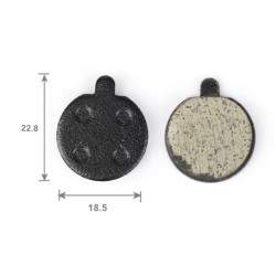 Remblokken voor Segway F20, F25, F30, F40, D18, D28, D38 of vergelijkbaar Segway - Ninebot - 9 Remblokken voor Segway F20, F25, 