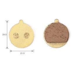 Halʹmivni kolodky dlya Segway F20, F25, F30, F40, D18, D28, D38 abo analohichni Segway - Ninebot - 11 Halʹmivni kolodky dlya Seg