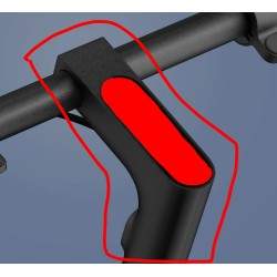 Base d'écran ou support de guidon pour trottinette électrique Xiaomi Scooter 4 Ultra Xiaomi - 1 Base d'écran ou support de guido