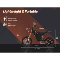 Monorim Wish007 electric e-Moto, 55 km/h, 1500 W motor, 21 Ah battery, adjustable hydraulic suspension Monorim - 5 Monorim Wish0