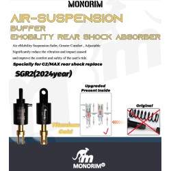 Kit de amortecedores pneumáticos Monorim SGR2 para suspensão traseira da série Segway Max G2 Monorim - 2 Kit de amortecedores pn