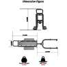 Monorim GL8 - rimorchio per portapacchi, cestino per biciclette o biciclette elettriche. Monorim - 11 Monorim GL8 - rimorchio pe