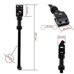 Šoninė kojelė paspirtukui Dualtron Thunder / Victor / Storm [Minimotors] Minimotors - 4 Tinka Dualtron Thunder, Victor ir Storm 