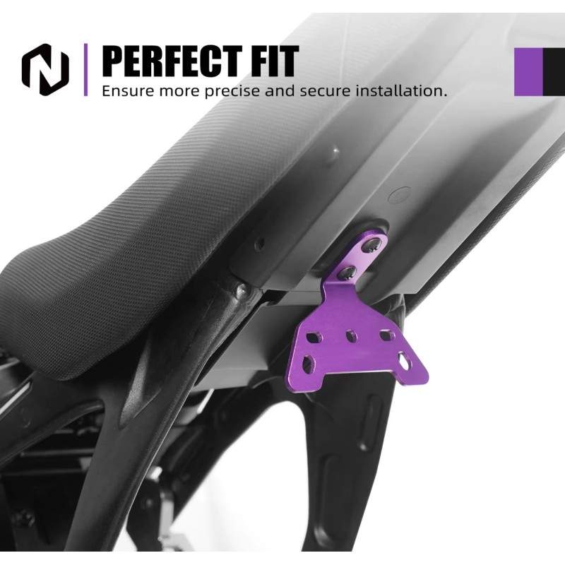 Support de montage pour feu arrière et plaque d'immatriculation SUR-RON Light Bee X Segway X160 X260  - 2  