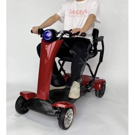 Sklopivi električni romobil na četiri kotača sa stolicom za starije osobe Segway - Ninebot - 1  