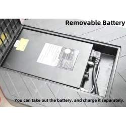 Trotineta electrica pliabila cu patru roti cu scaun pentru varstnici Segway - Ninebot - 8  