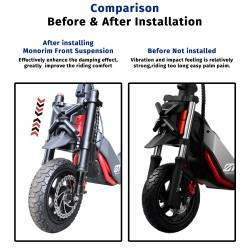 Voorvering Monorim-ZT3 voor Segway ZT3 Pro elektrische step - upgrade kit Monorim - 7 
Compatibiliteit: voorvering Monorim-ZT3 s