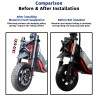 Front suspension Monorim-ZT3 for Segway ZT3 Pro electric scooter - upgrade kit Monorim - 7 
Compatibility: Monorim-ZT3 front sus