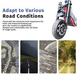 Priekinė pakaba Monorim-ZT3, skirta Segway ZT3 Pro elektriniam paspirtukui Monorim - 9  