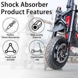Framfjadring Monorim-ZT3 for elscooter Segway ZT3 Pro - uppgraderingskit Monorim - 10 
Kompatibilitet: framfjadring Monorim-ZT3 