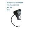 Eesmine tuli Navee V25/V40/V50/V50i Pro/S40/S60/N65/N65i voi sarnasele - LED esituli Navee - 3 Sobib Navee V25, V40, V50, V50i P