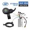 Kit controller con display e trigger 36v 20A (JP) per monopattino elettrico KROXNE - 1  
