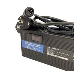 83 V 5 A LP-16 Shvydkyy zaryadnyy prystriy 3-kontaktnyy rozʺyem dlya 72 V batareyi DUALTRON STORM Thunder3 Thunder2 Minimotors -