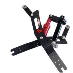 Zosilnená konštrukčná náprava pre predné zavesenie Monorim Monorim - 4 
Konštrukčná os pre zavesenie Monorim s oblasťou privaren