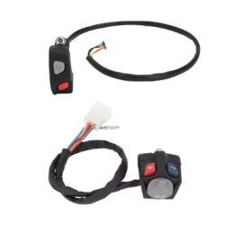 Garso signalo ir priekinių žibintų mygtukas KTM EXC XCW EXCF TPI 125 150 200 250 350 450 500 525 Husqvarna motociklui  - 3  