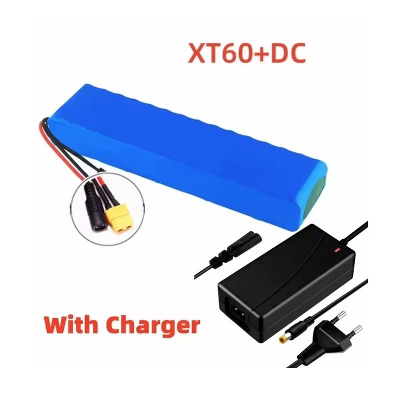 20000mah 48v batteri med 54,6v 2a laddare xt60-dc, bullet-sm, T plug-dc, xt60-sm, xt60-plug KROXNE - 6  