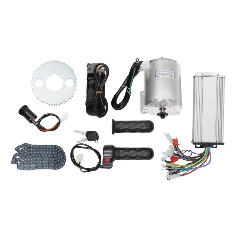 DIY 48-72v 3000w komplet motora bez četkica za quad, skuter, bicikl ili motocikl KROXNE - 1  