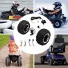 Kit de conversión DIY ( 2 motores, controladora y acelerador) - neumáticos de aire - Go Kart, Silla de ruedas KROXNE - 6  