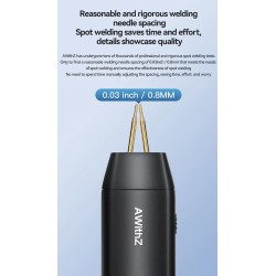 Käeshoitav punktkeevitusseade H1 11 ja H2 90 reguleeritava režiimiga liitiumakudele KROXNE - 9  