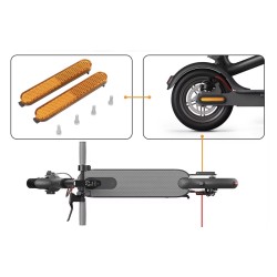 Hátsó reflektorok Xiaomi Pro 2, 1S, Essential, Mi 3 vagy hasonló készülékekhez Xiaomi - 8  