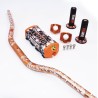 Kierownica wyścigowa, profesjonalne uchwyty do rowerów, ATV, Quad 1-1/8" Kayo BSE CRF KLX KROXNE - 6  
