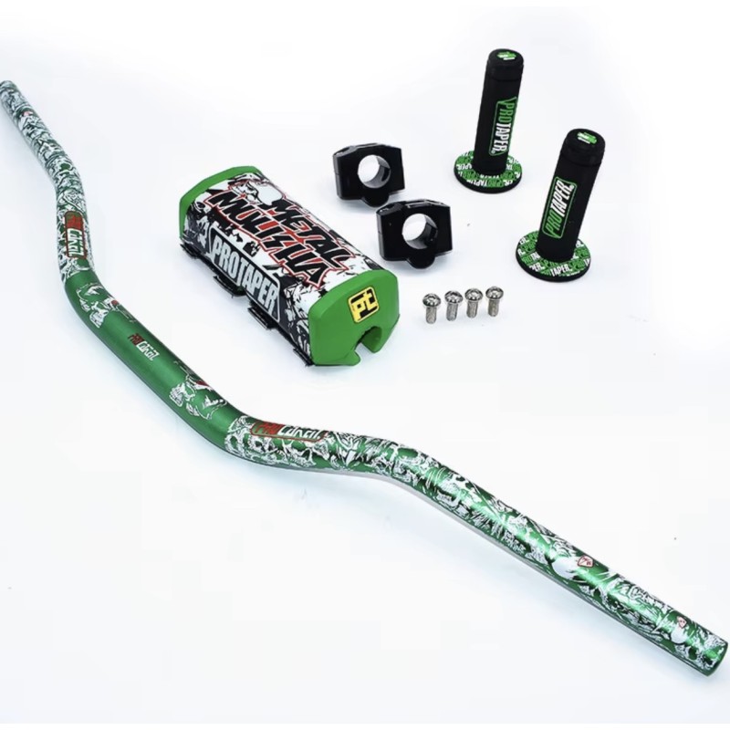 Manillar de competición, puños profesionales para bicicletas, ATV, Quad 1-1/8" Kayo BSE CRF KLX KROXNE - 7  